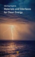 Materials and Interfaces for Clean Energy