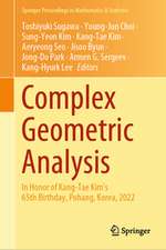 Complex Geometric Analysis