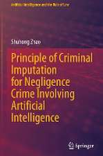 Principle of Criminal Imputation for Negligence Crime Involving Artificial Intelligence