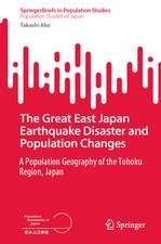 Great East Japan Earthquake Disaster and Population Change