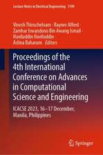 Proceedings of the 4th International Conference on Advances in Computational Science and Engineering: ICACSE 2023, 16–17 December, Manila, Phillipines