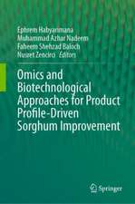 Omics and Biotechnological Approaches for Product Profile-Driven Sorghum Improvement