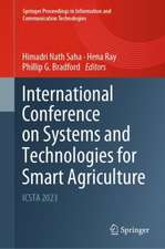 International Conference on Systems and Technologies for Smart Agriculture