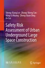 Safety Risk Assessment of Urban Underground Large Space Construction