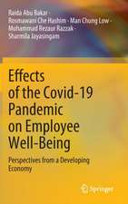 Effects of the Covid-19 Pandemic on Employee Well-Being