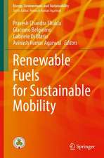 Renewable Fuels for Sustainable Mobility