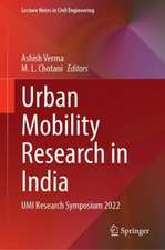 Urban Mobility Research in India