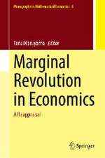 Marginal Revolution in Economics