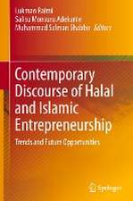 Contemporary Discourse of Halal and Islamic Entrepreneurship