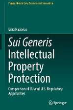 Sui Generis Intellectual Property Protection