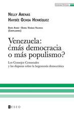 Venezuela: Los Consejos Comunales y Las Disputas Sobre La Hegemonia Democratica