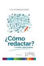 CÓMO REDACTAR