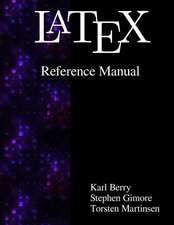 Latex Reference Manual