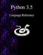 Python 3.5 Language Reference