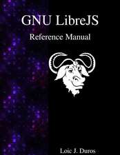 Gnu Librejs Reference Manual