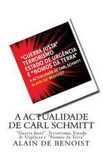 A Actualidade de Carl Schmitt