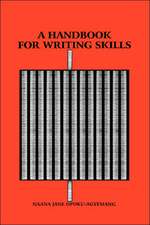 A Handbook for Writing Skills