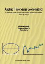 Applied Time Series Econometrics. a Practical Guide for Macroeconomic Researchers with a Focus on Africa: From 1894 to Present