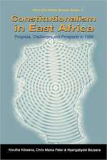 Constitutionalism in East Africa