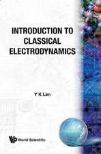 INTROD TO CLASSICAL ELECTRODYNAMICS