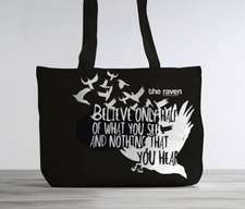 The Raven Tote Bag: (Tote Bag)