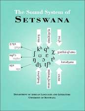 The Sound System of Setswana