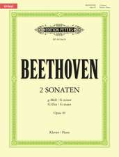 Beethoven, L: Sonaten op. 49 g-Moll Nr. 1 / G-Dur Nr. 2