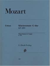 Mozart, Wolfgang Amadeus - Klaviersonate G-dur KV 283 (189h)