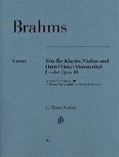 Trio für Klavier, Violine und Horn (Viola / Violoncello) Es-dur Opus 40