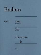 Brahms, Johannes - Waltzes op. 39