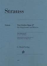 Richard Strauss - Vier Lieder op. 27