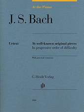 At the Piano - J. S. Bach