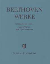 Ouvertüren zur Oper Leonore Abteilung IX, Band 1