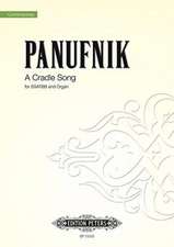 PANUFNIK, R: CRADLE SONG MIXED VOICE CHOIR & ORGAN