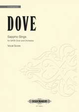 DOVE, J: SAPPHO SINGS SSATBBORGAN