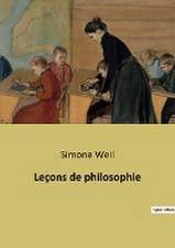 Leçons de philosophie