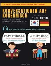 Media, F: KONVERSATIONEN AUF KOREANISCH