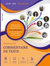 COMMENTAIRE DE TEXTE