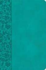 KJV Giant Print Reference Bible, Teal Leathertouch, Indexed