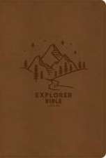 KJV Explorer Bible for Kids, Brown Leathertouch, Indexed