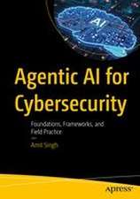 Agentic AI for Cybersecurity