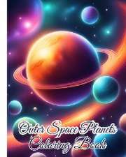 Outer Space Planets Coloring Book