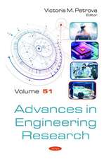 Advances in Engineering Research. Volume 51