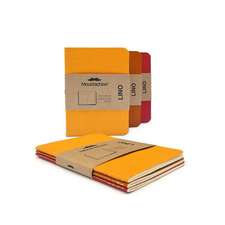 Moustachine Slim Yellows and Reds Blank Passport