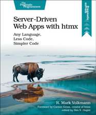 Server-Driven Web Apps with Htmx