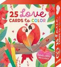 25 Love Cards to Color